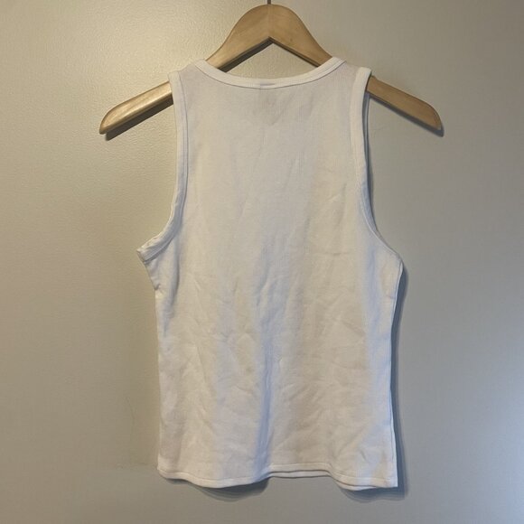 NWOT Wild Fable White Tank Red Bows - Picture 2 of 2